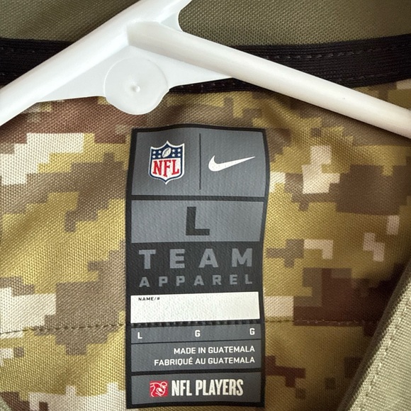 Nike Arizona Cardinals #99 Olive Salute to Service Jersey - Picture 4 of 6
